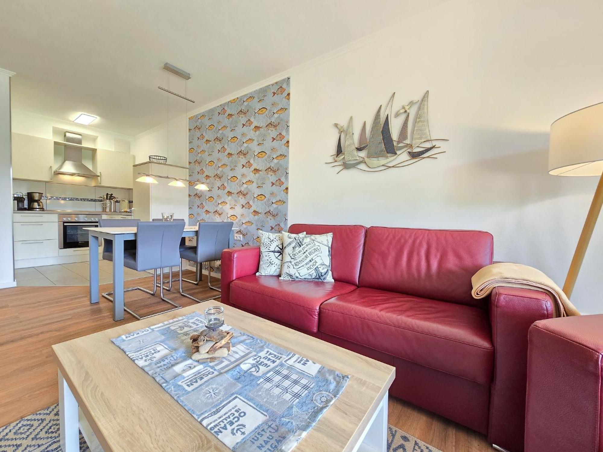Duenenpark Binz - Komfortplus Ferienwohnung Mit 1 Schlafzimmer Und Terrasse Im Erdgeschoss 212 Kültér fotó