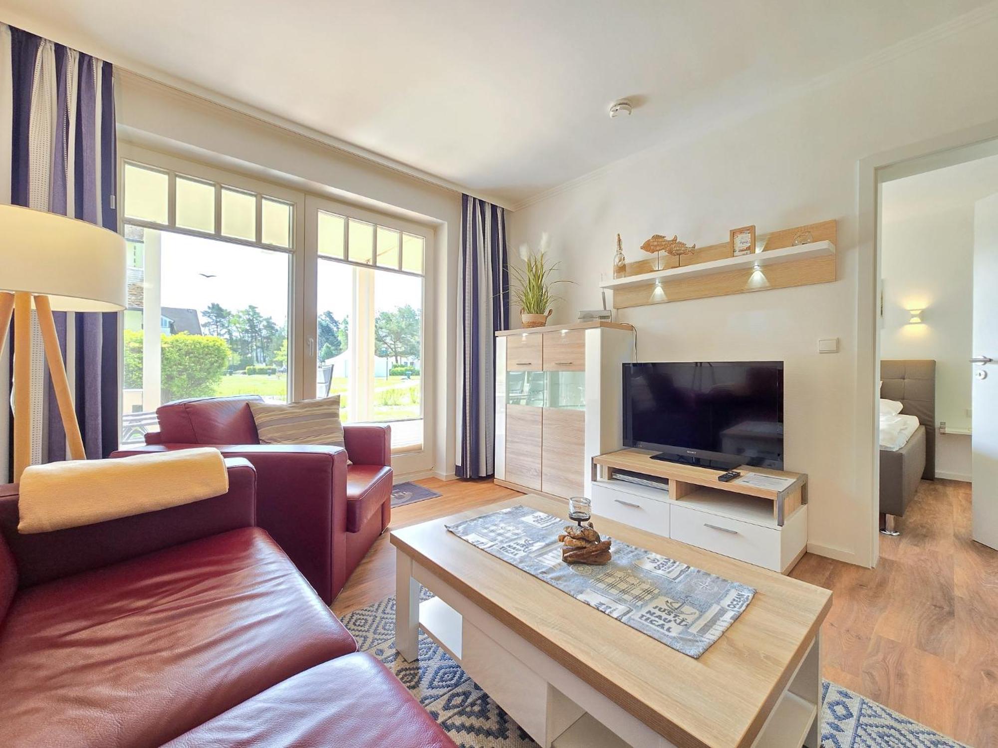 Duenenpark Binz - Komfortplus Ferienwohnung Mit 1 Schlafzimmer Und Terrasse Im Erdgeschoss 212 Kültér fotó